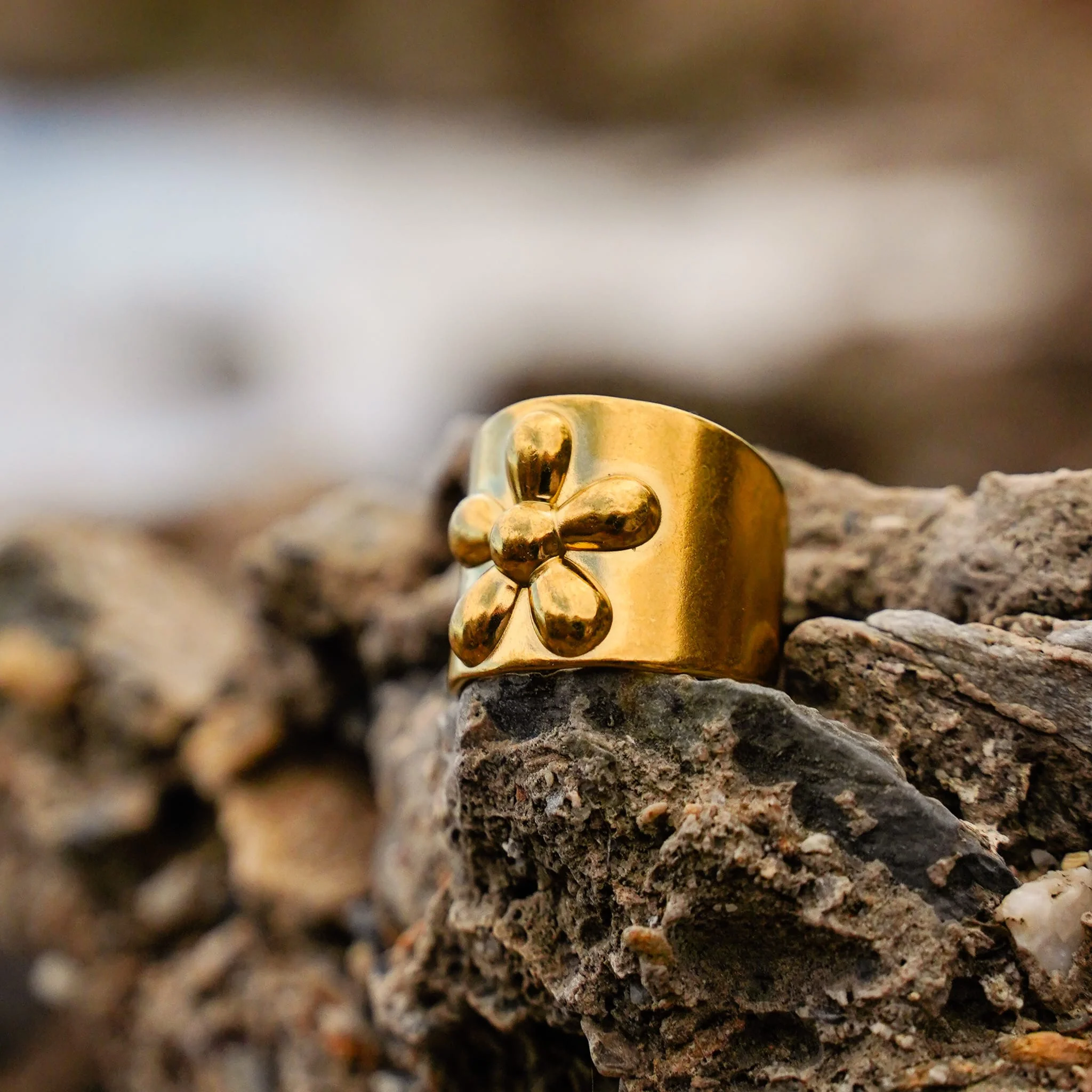 Bloom Check Ring