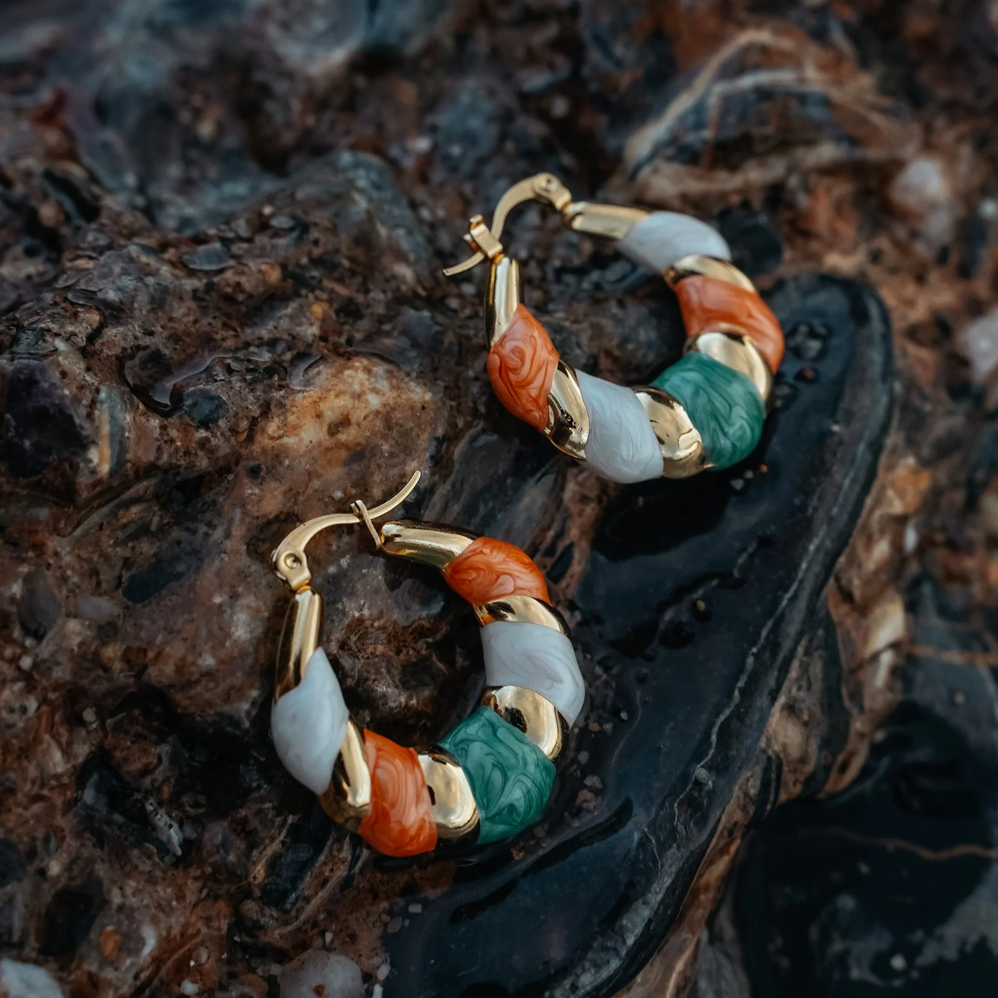 Earthy Pop Earrings