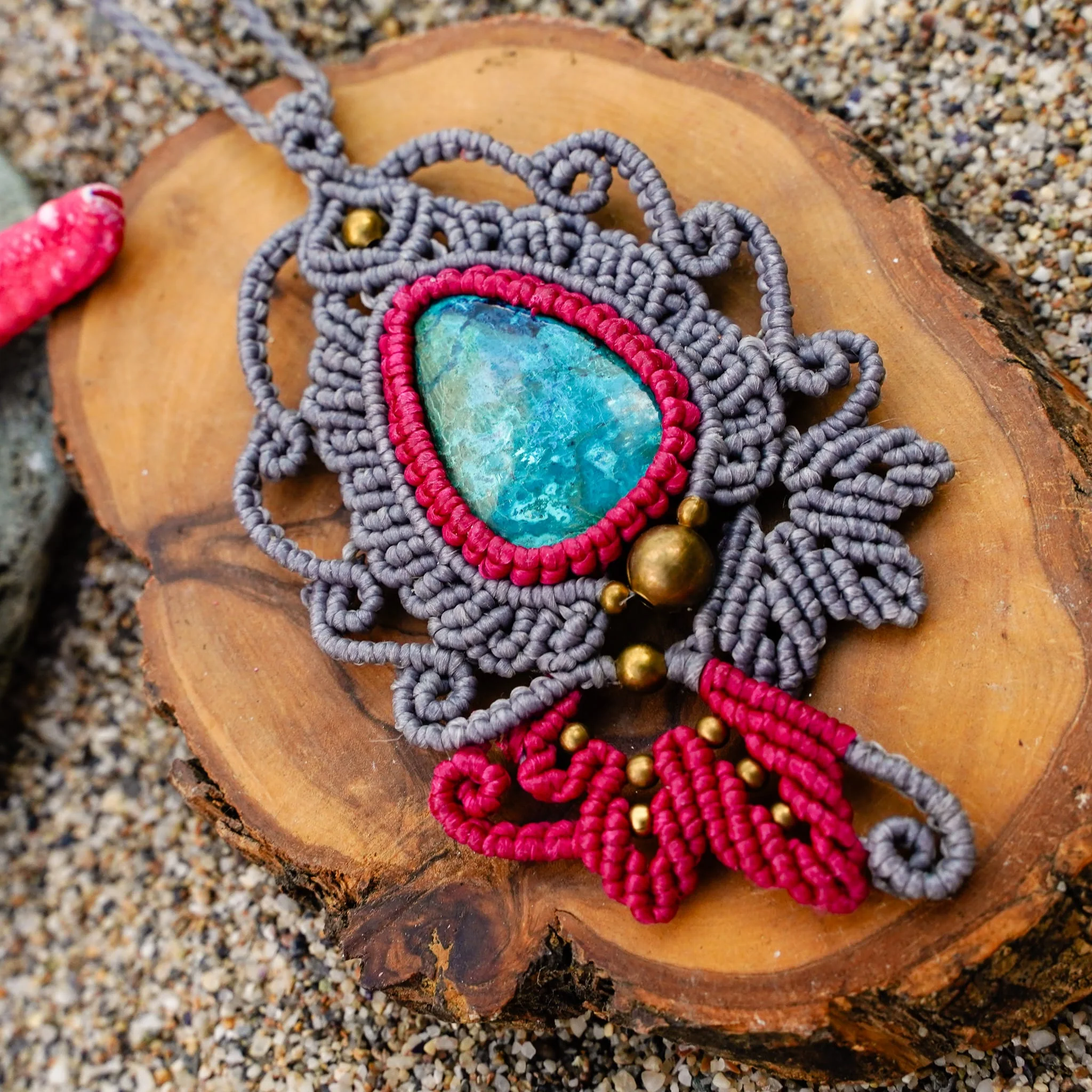 Grey Skies, Bright Vibes Necklace - Image 3