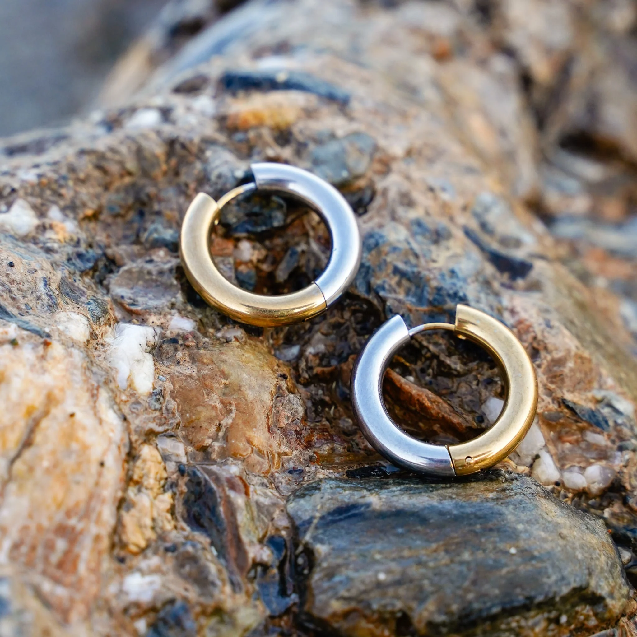 Half & Half Earrings - Image 5