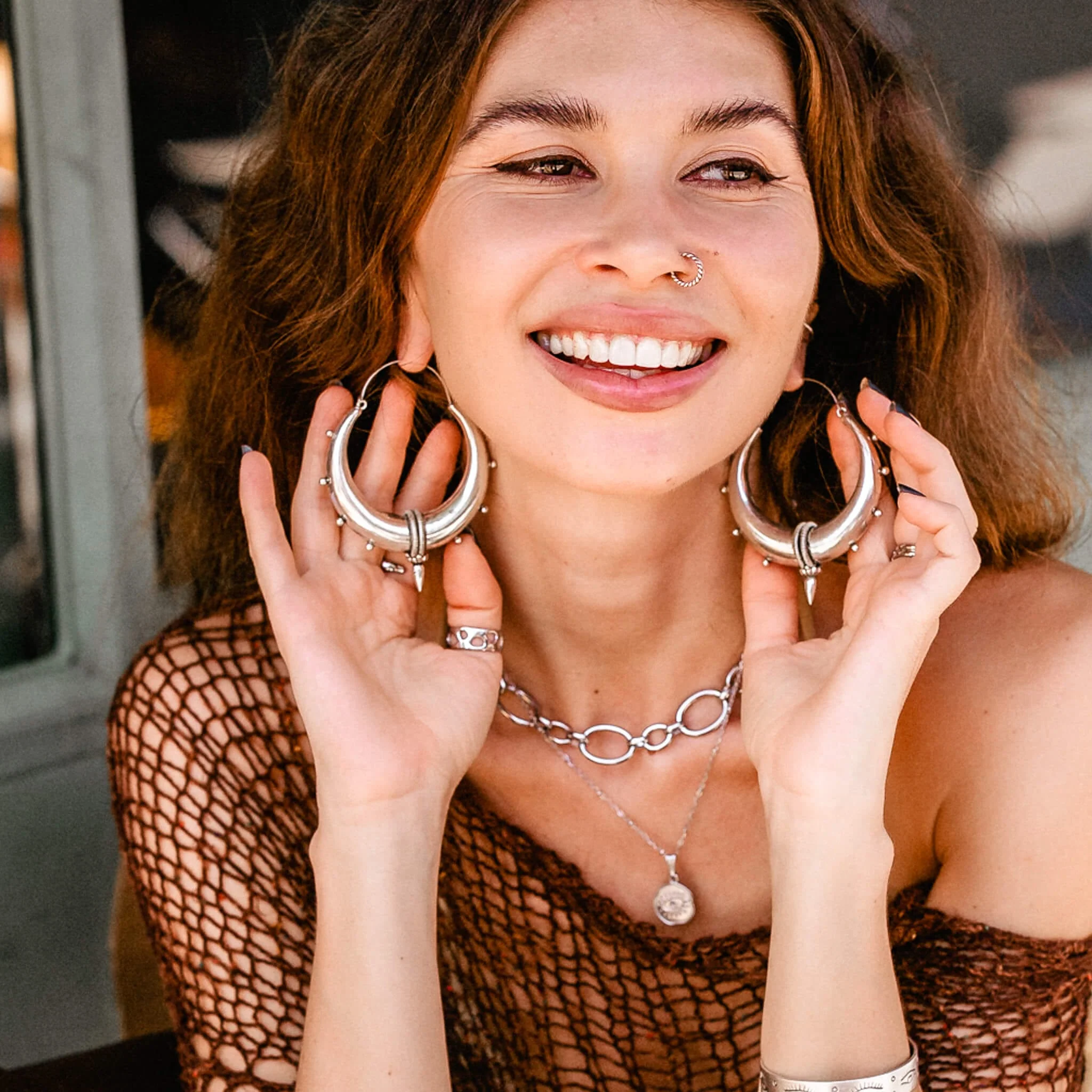 Hippie Wheels Earrings