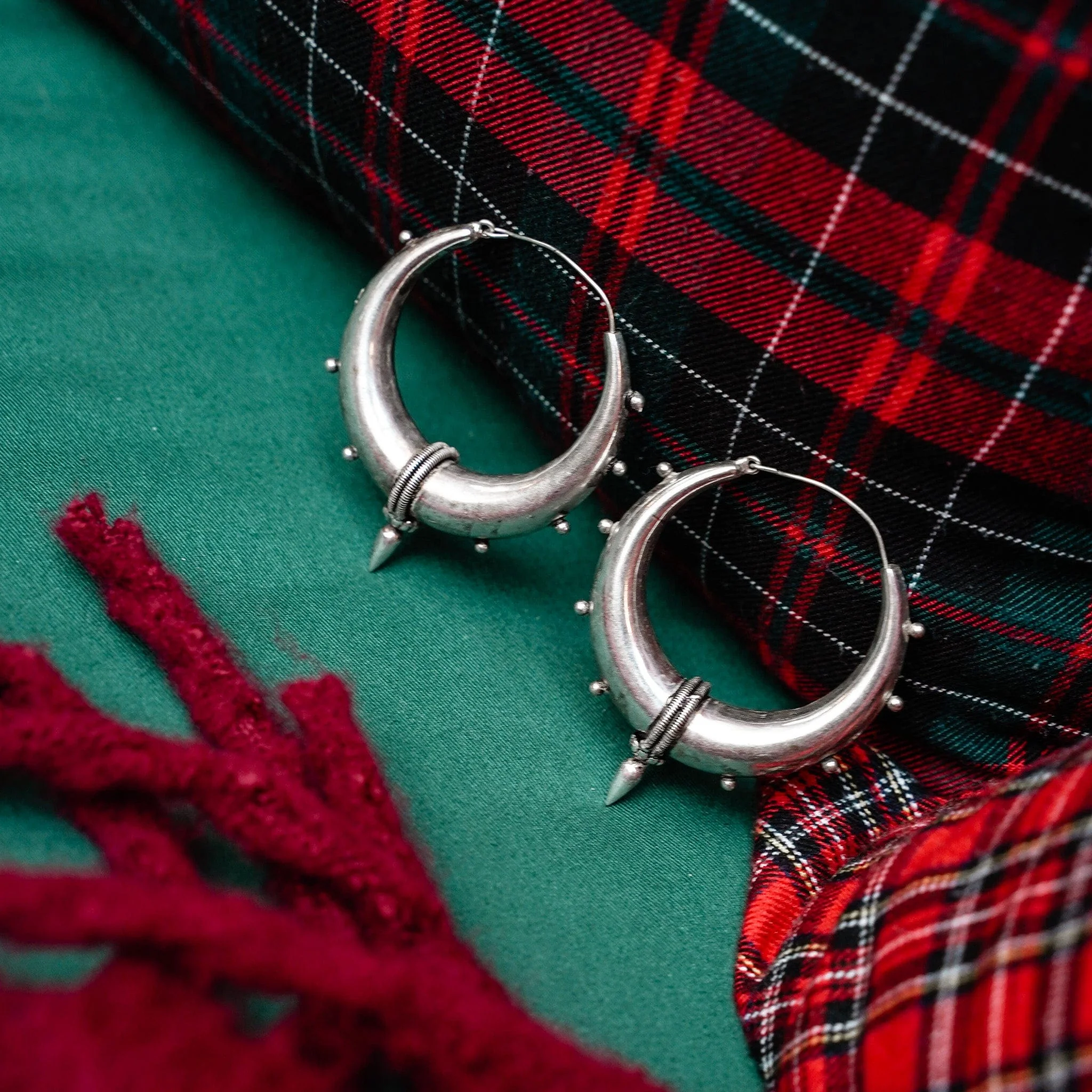 Hippie Wheels Earrings - Image 2