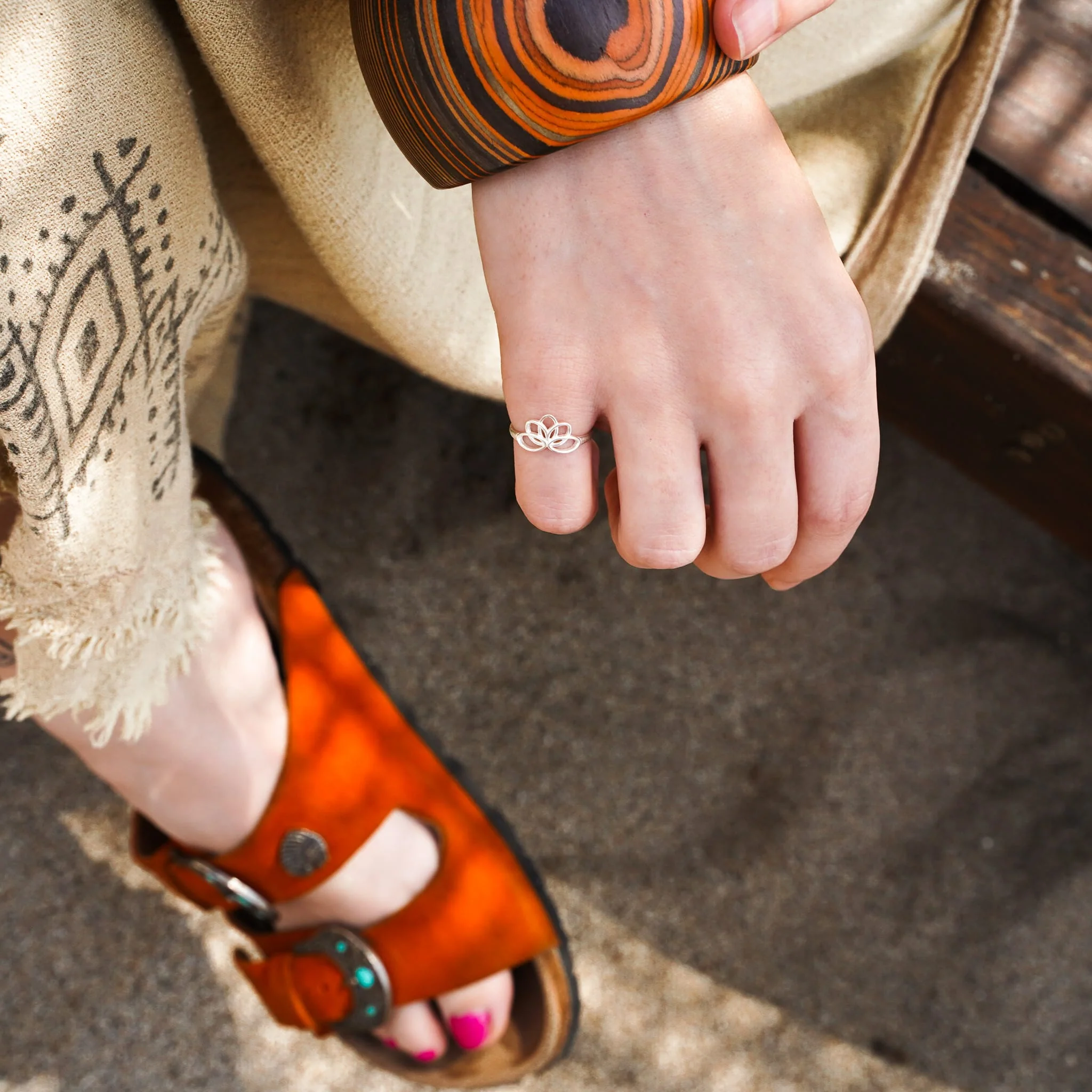 Mantra Bloom Ring - Image 2