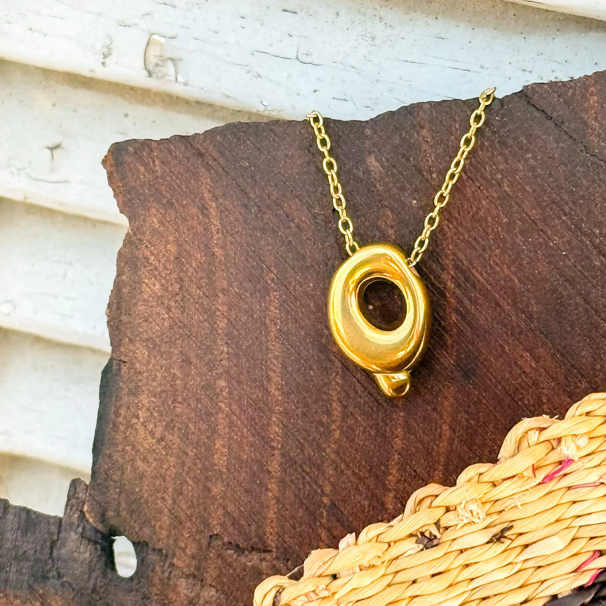 Monogram Gold Necklace - Image 22