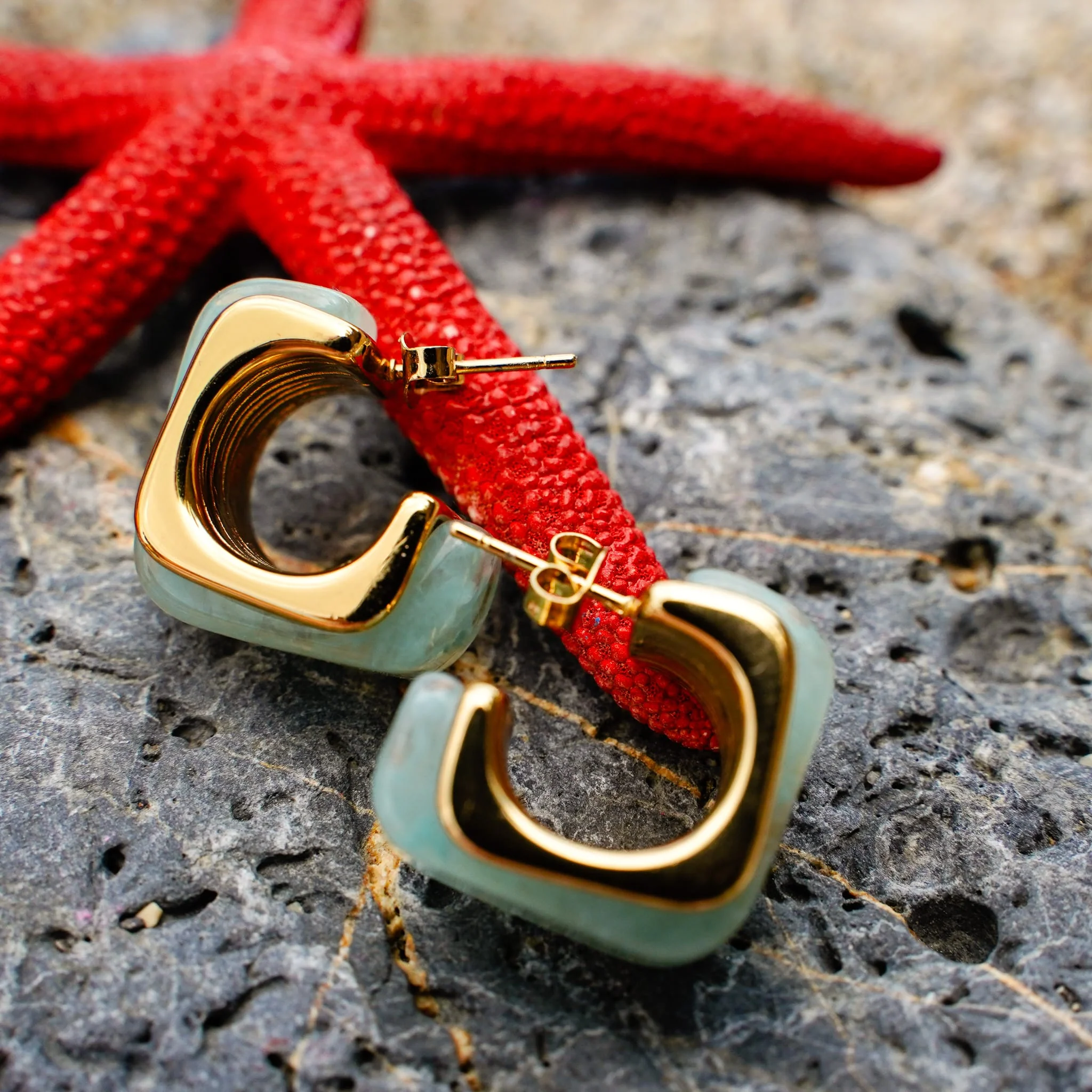 Melted Ice Earrings - Image 4