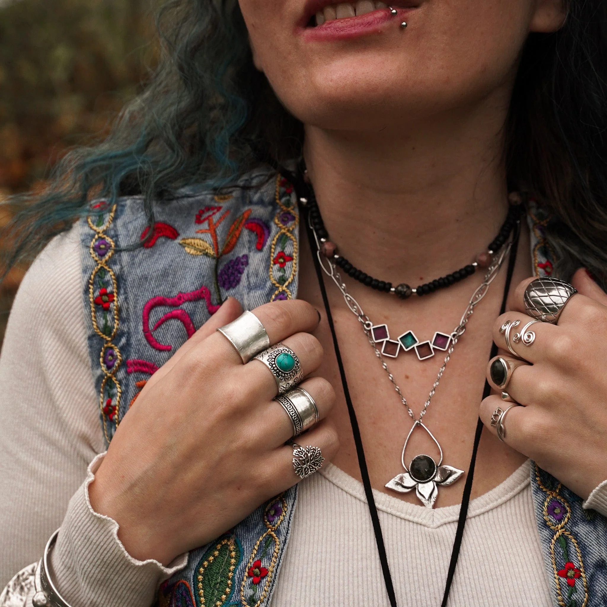 Rhodonite Soul Necklace - Image 3
