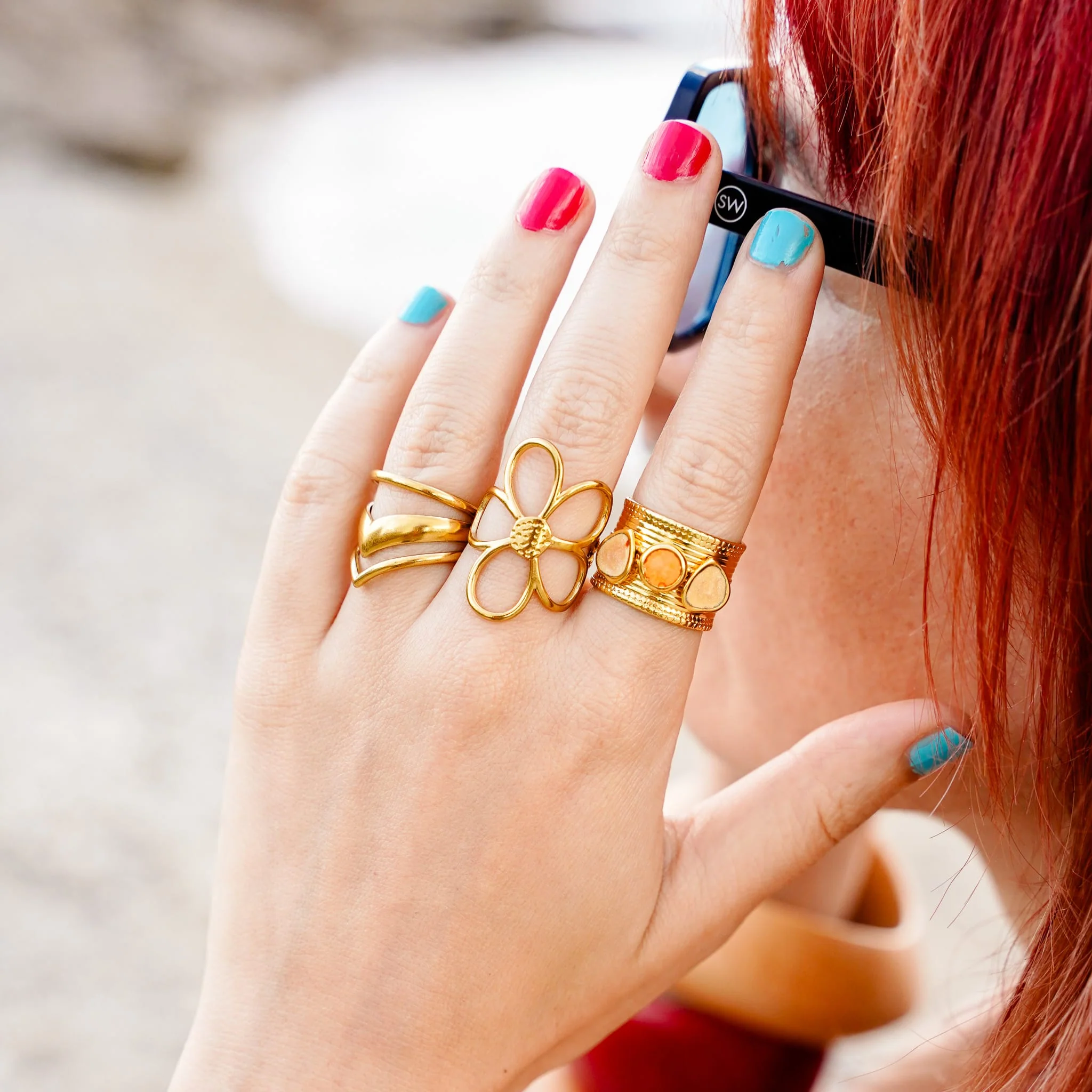 Sunset Palette Ring - Image 5