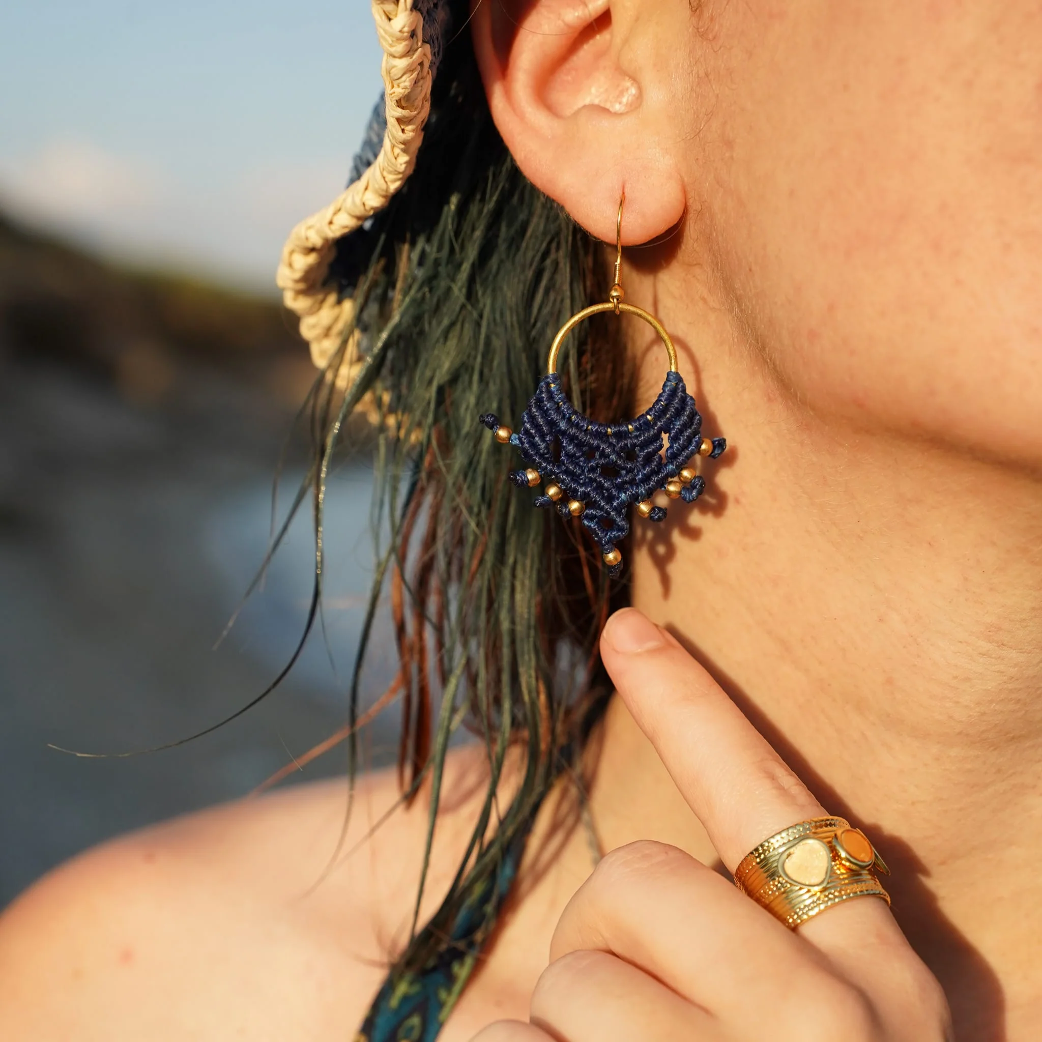 Tied To The Ocean Earrings