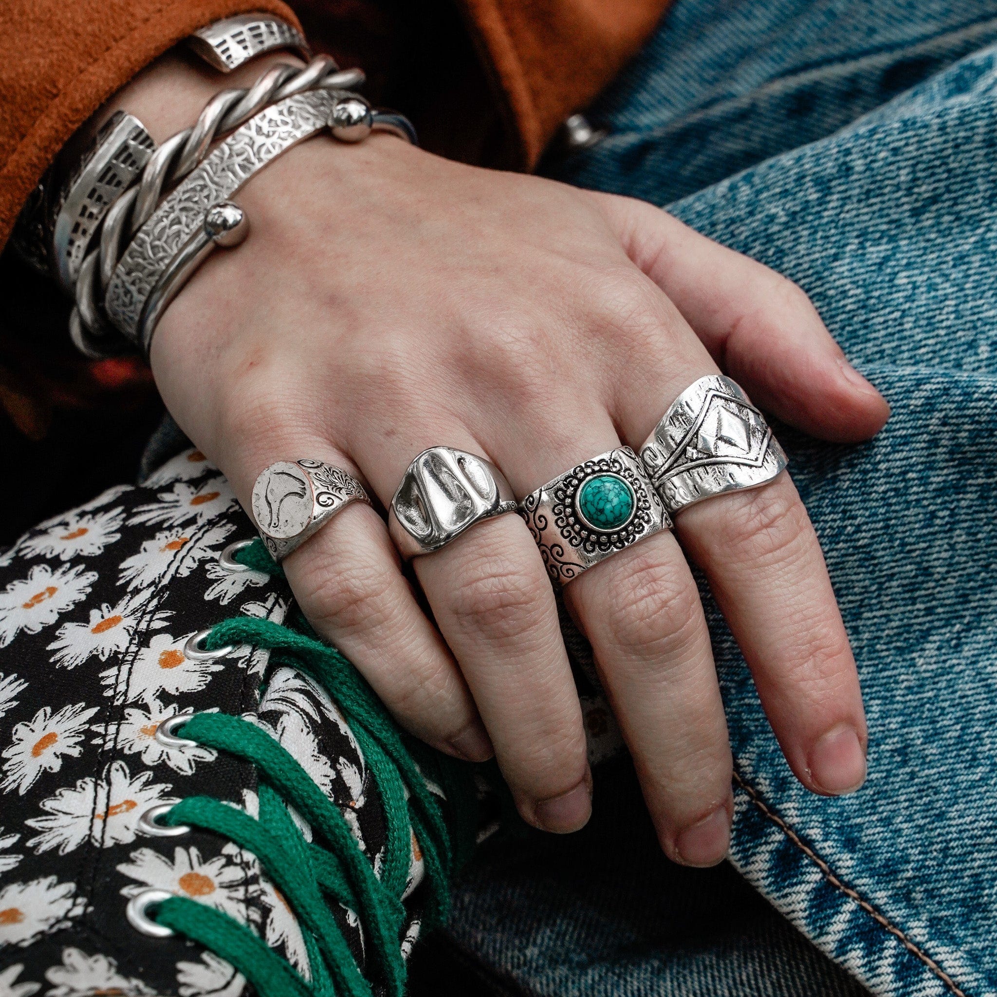 Turquoise of Heaven Ring - Image 6